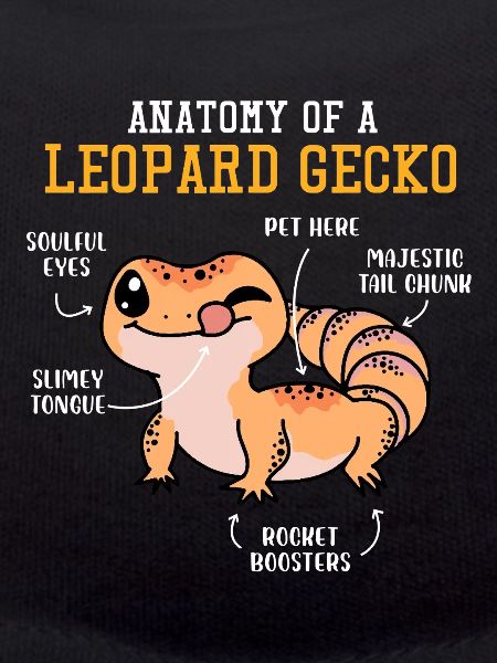 Funny Leopard Gecko Design