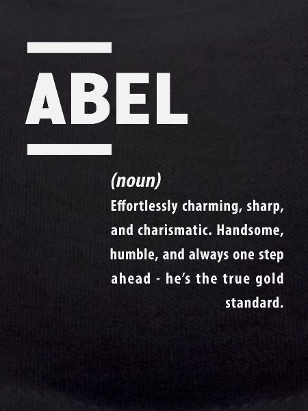 Abel Definition Name Abel
