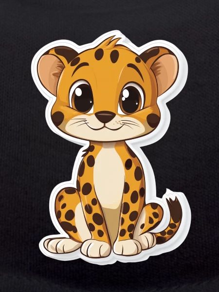 Guépard mignon