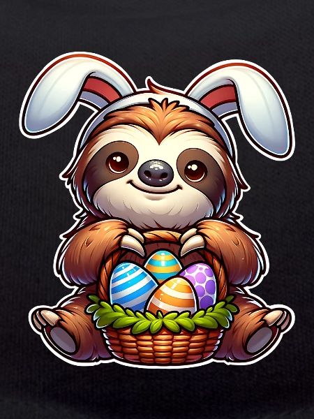 Ostern Faultier