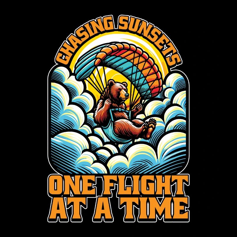 Paragliding Chasing Sunsets Parachuting Paraglider