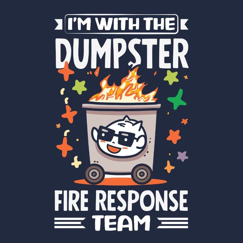 Müllcontainer Fire Response Team Leader