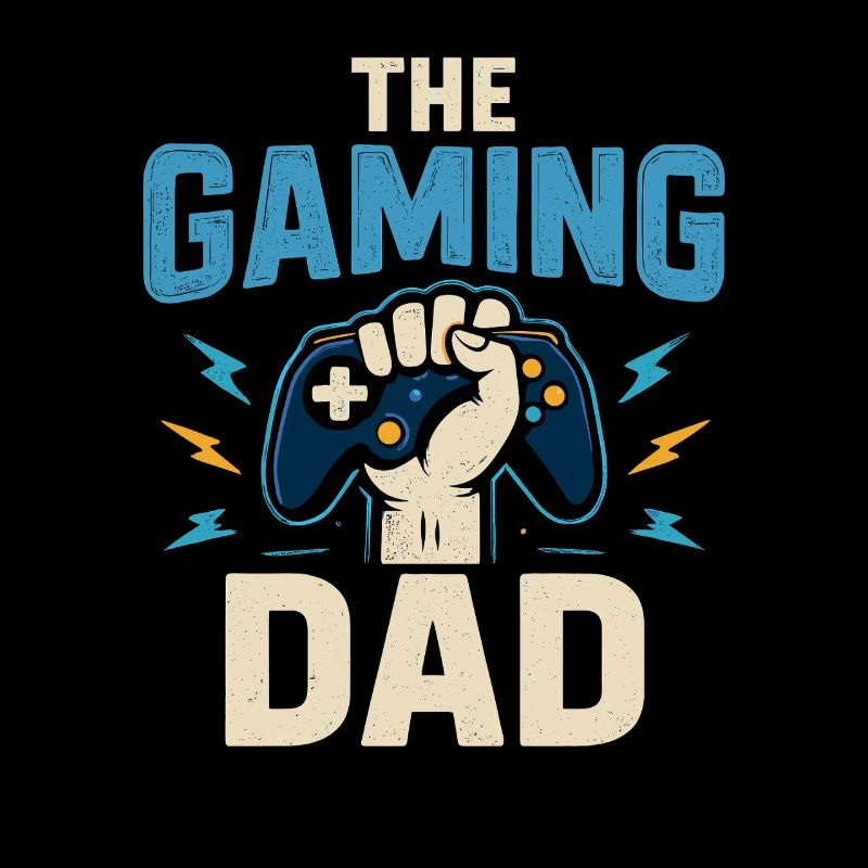 The Gaming Dad – Zocker Papa Controller Shirt