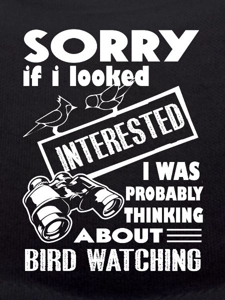 Thinking About Bird Watching
