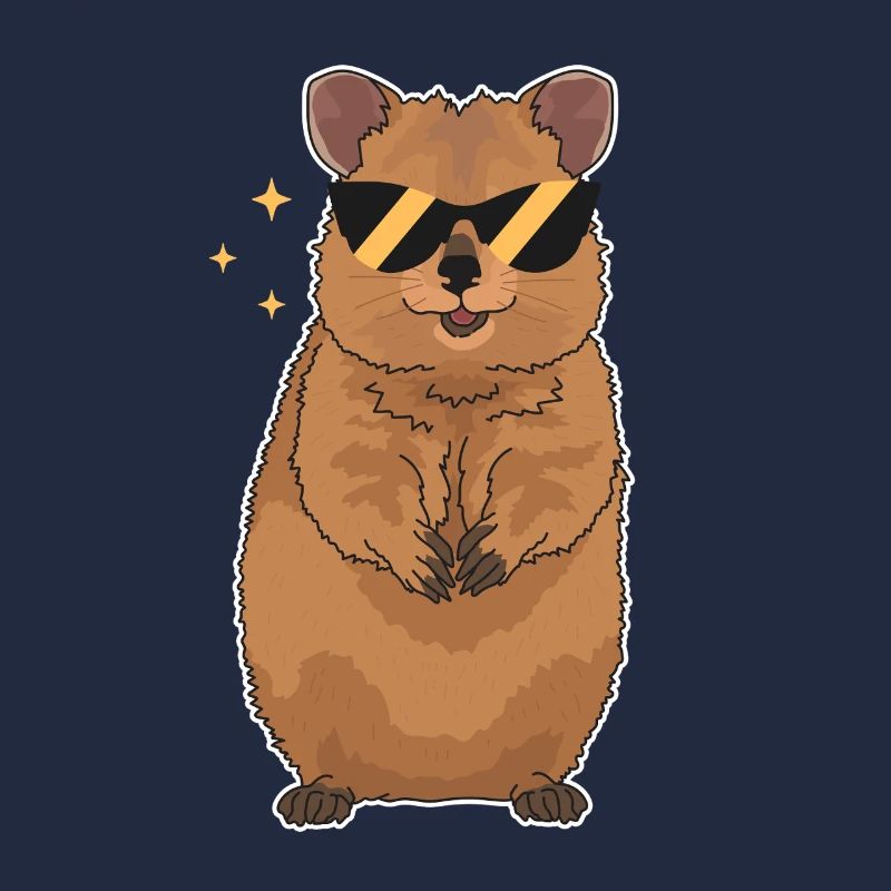 Cadeaux de kangourous à queue courte Quokka