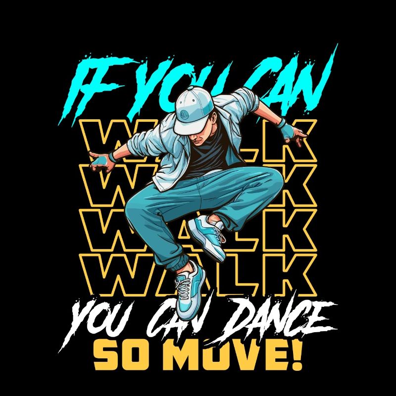 Professeur de danse Si vous pouvez marcher, vous pouvez danser Sport