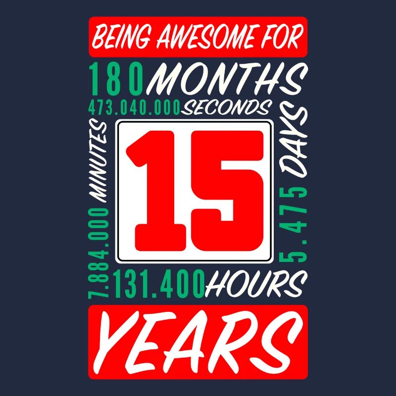 Adolescent 15 Ans Anniversaire Mois Heures