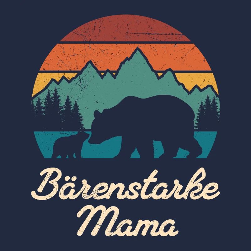 Werdende Mutter BÄREN STARKE MAMA Lustiges