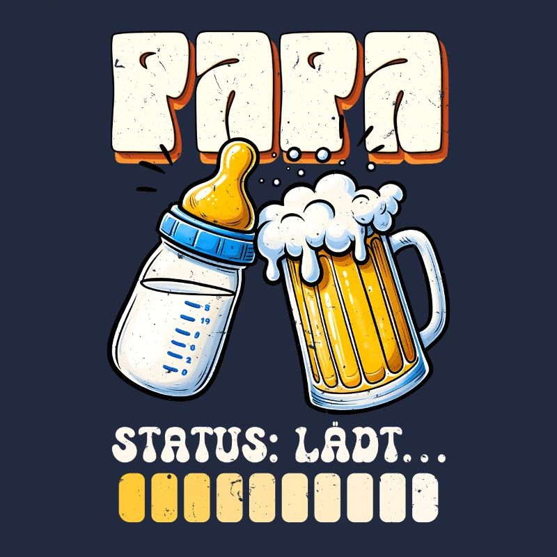 Expectant father DAD STATUS LOADING Funny