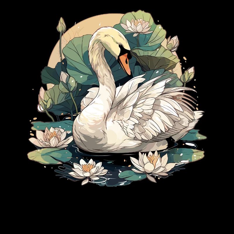 Schwäne Schwan