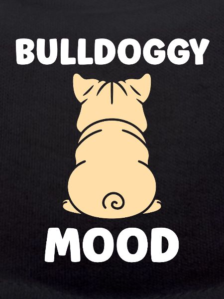 Calmed Mascot Dog Pattern