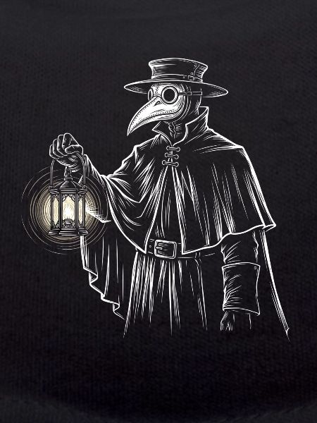 Mystical quack with lantern