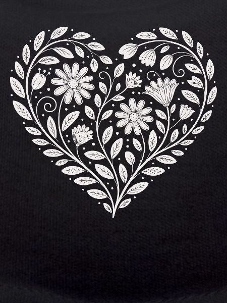 Blumenherz Muster Florist