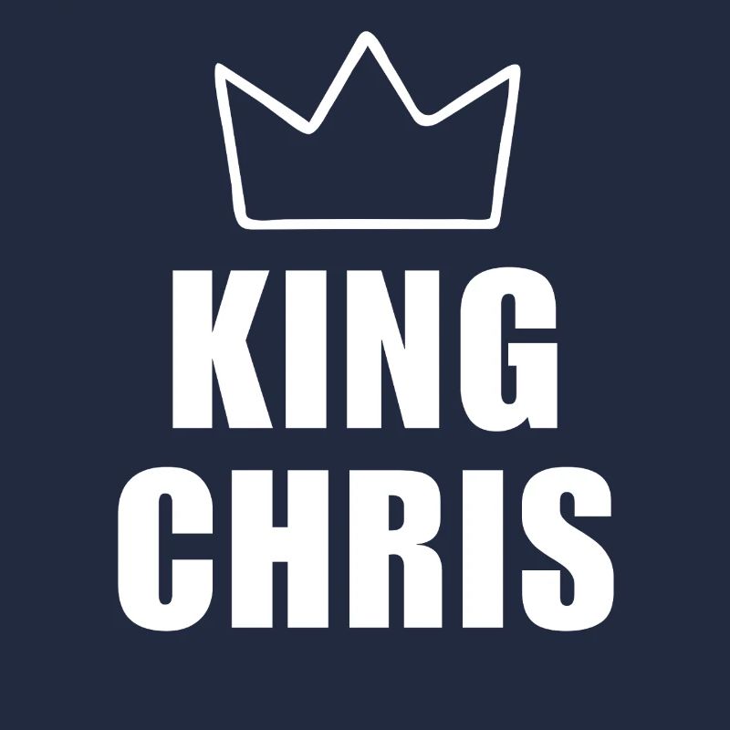 King Chris Crown Shirt – Name beginnt mit C