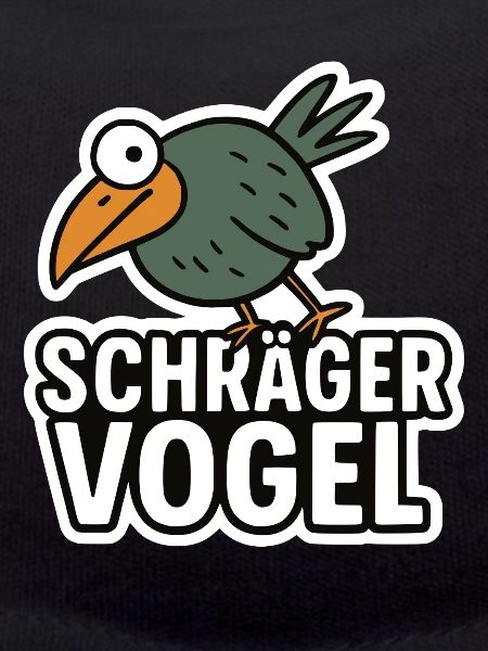 Weird bird shrill crazy