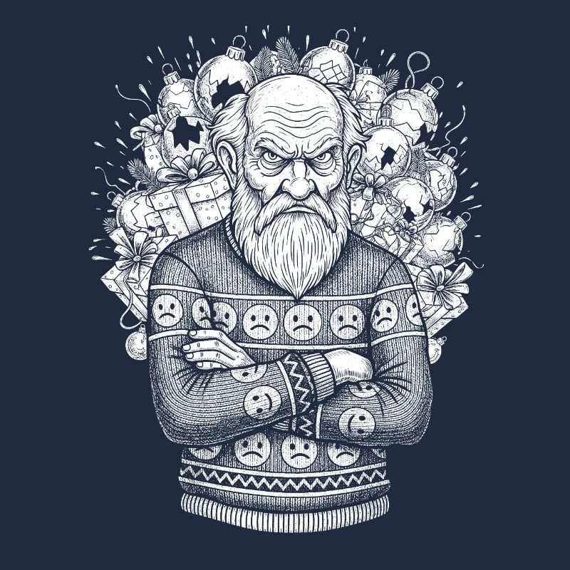 Pull de Noël moche