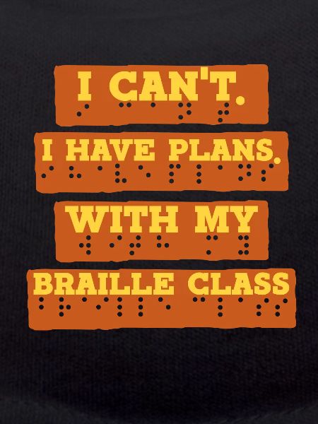 Braille Teacher Braille Braille Class