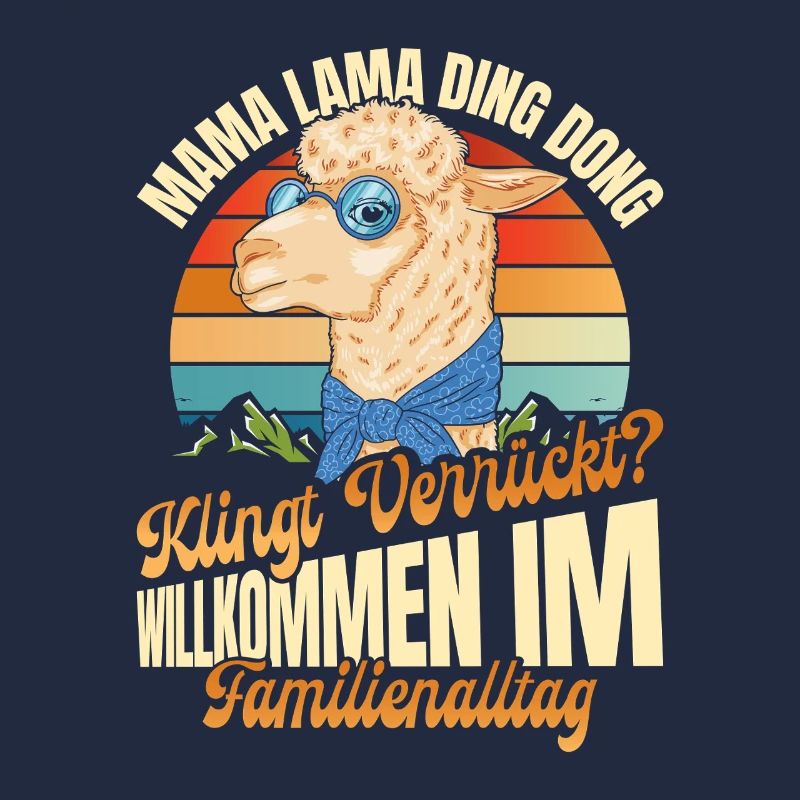 Werdende Mutter MAMA LAMA DING DONG Lustiges