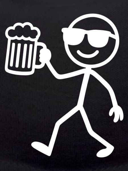 Bière Stick Figure