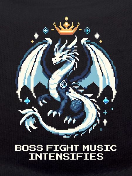 Bosskampf-Musik | Drache Pixel Art