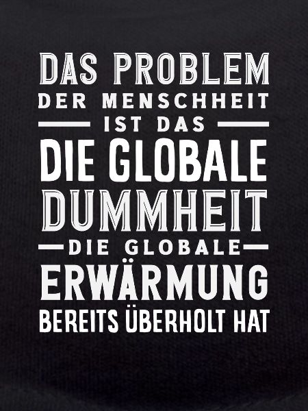 Global stupidity beats warming