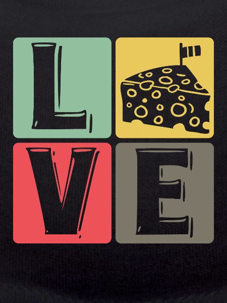CheeseLove Pop Art Square
