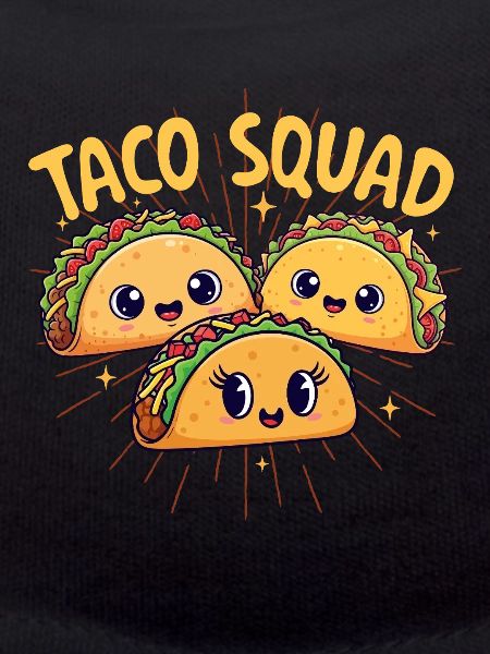 Taco Squad Funny Fiesta Group Vibes