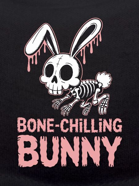 Bone-Chilling Bunny Halloween