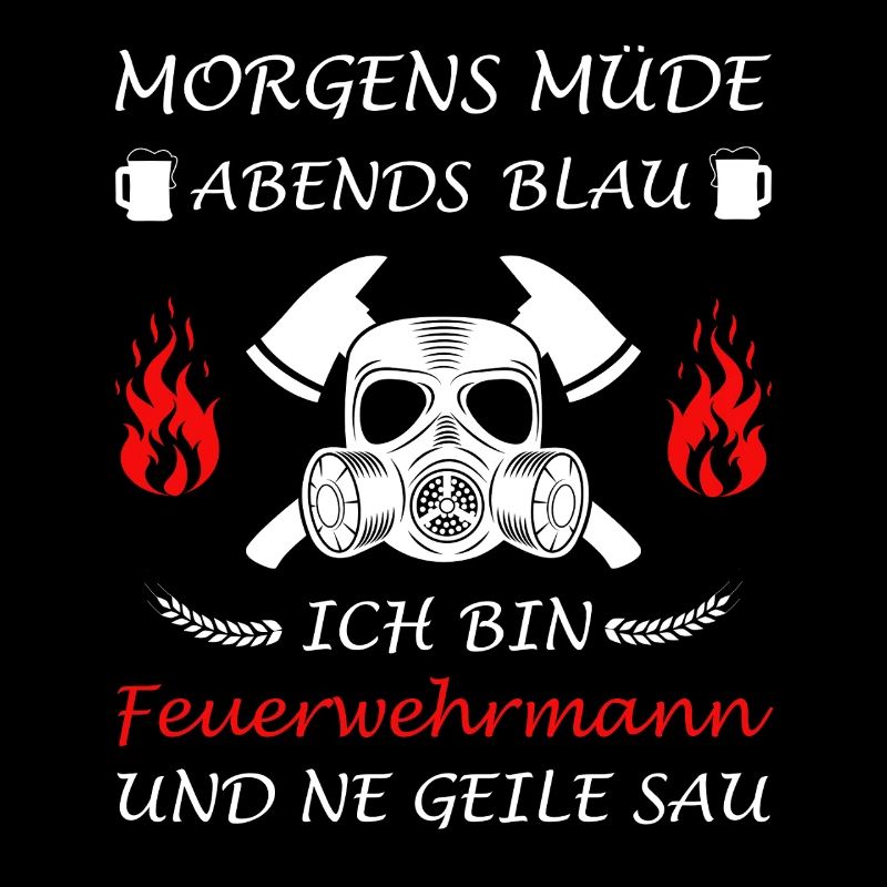 Firefighter Fire Brigade Comrade Ffw Funny