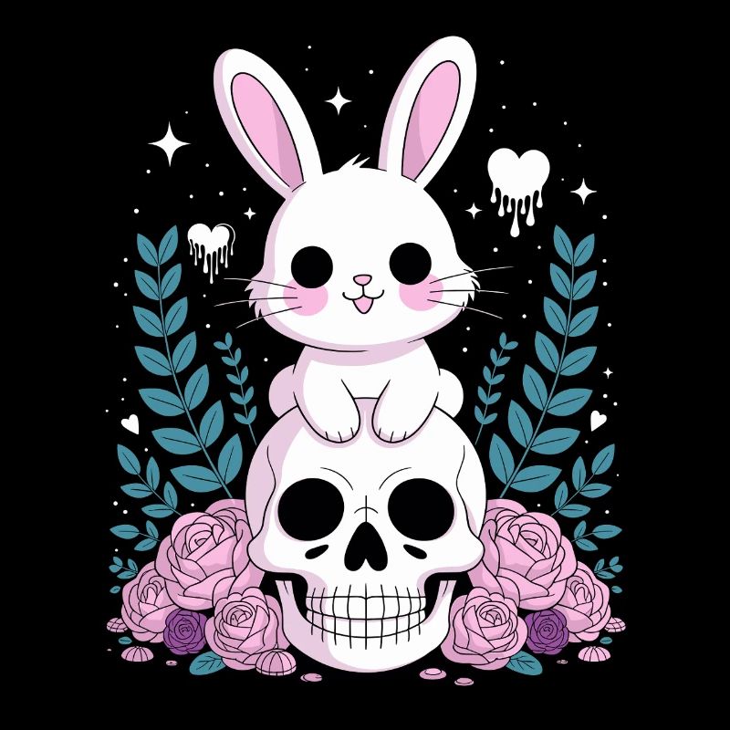 Lapin Goth Kawaii Pastel