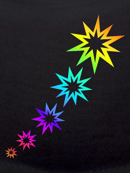 Bunte Sterne