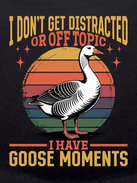 Funny Bird Goose