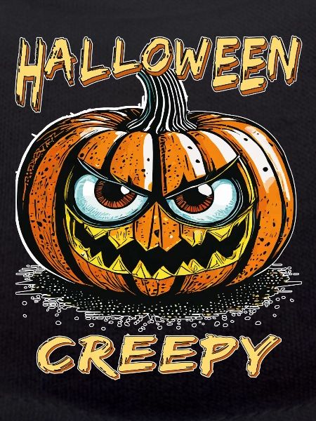 HALLOWEEN PUMPKIN CREEPY