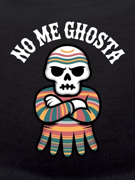 No Me Gusta Calavera Poncho
