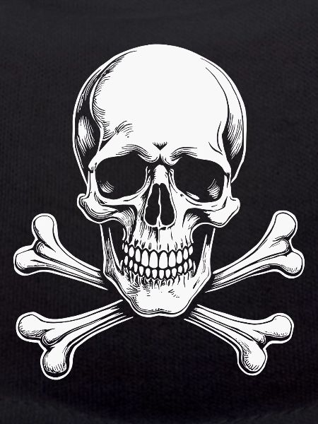 Classic Jolly Roger Skull