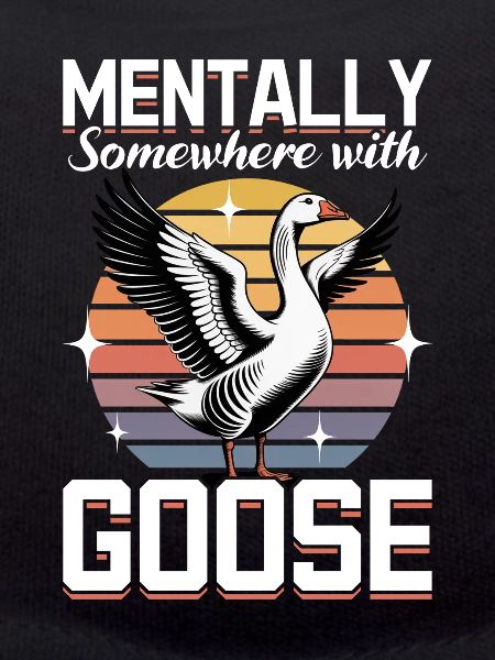 Funny Bird Goose