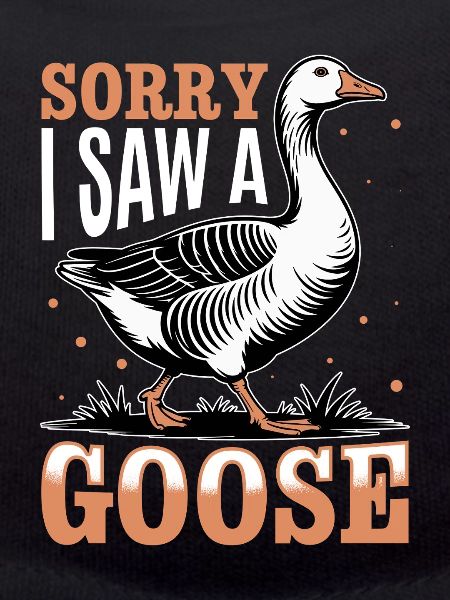 Funny Bird Goose