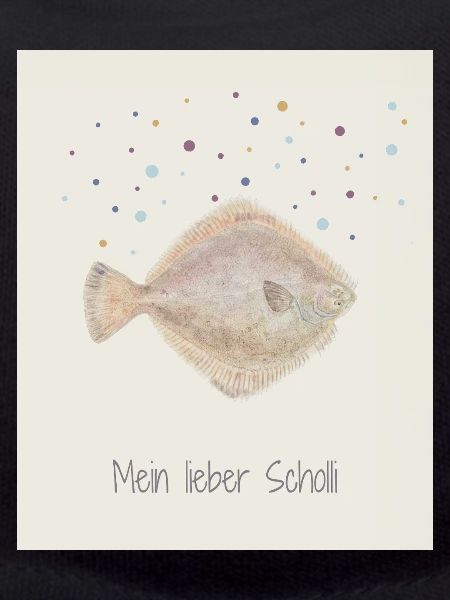 My dear Scholli fish design