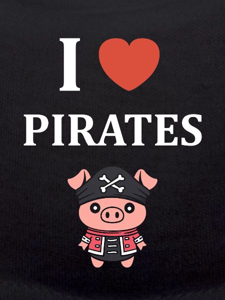 J'aime pirates cochons
