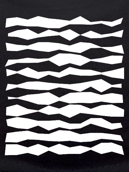 Rayures monochromes en zigzag