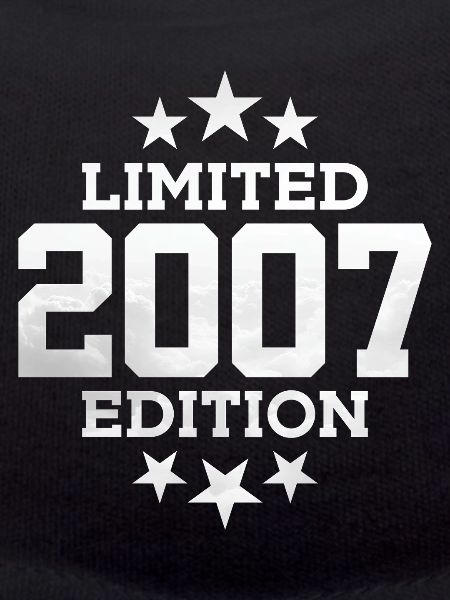 LIMITED EDITION 2007 19TH BIRTHDAY
