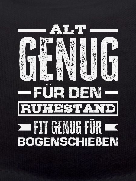 Ich gehe Bogenschießen