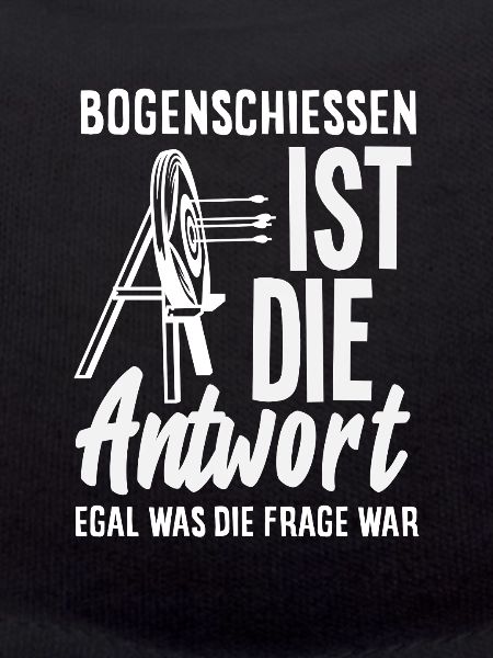 Ich gehe Bogenschießen