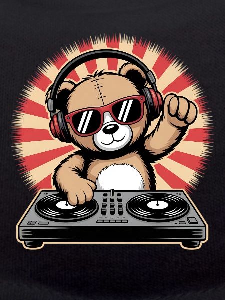DJ Bär with headphones