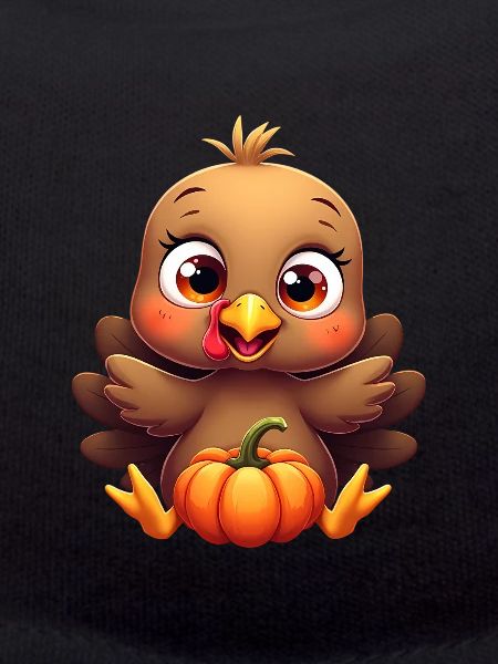 Bébé dinde de Thanksgiving