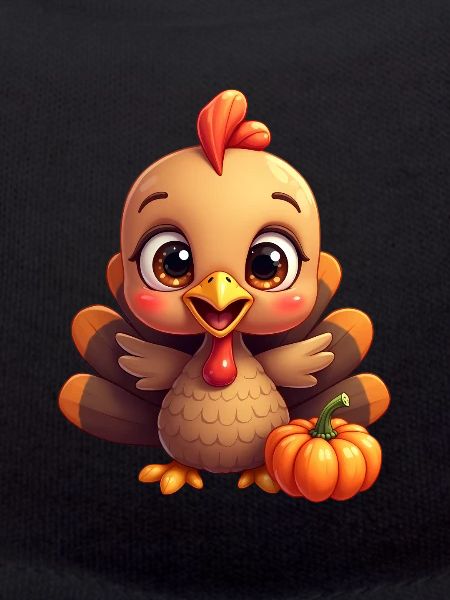 Bébé dinde de Thanksgiving