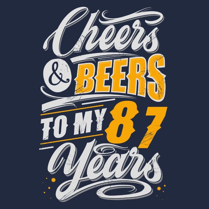 87th Birthday Beer Lover
