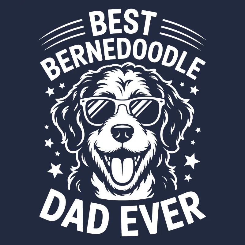 Bernedoodle Spruch Papa Witz Bernedoodle Geschenk