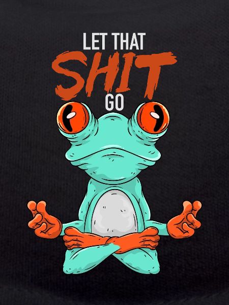 Meditation Yoga Frog