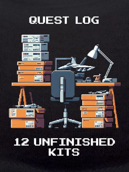 Questlog: 12 unfertige Kits | Modellbau